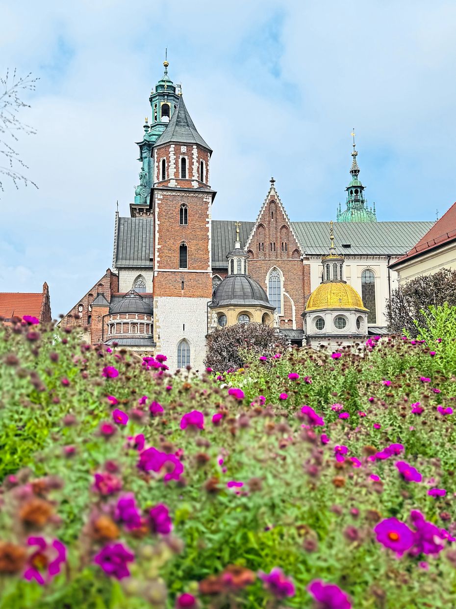 Wawel Castle is just a stone's throw from Old Town.
