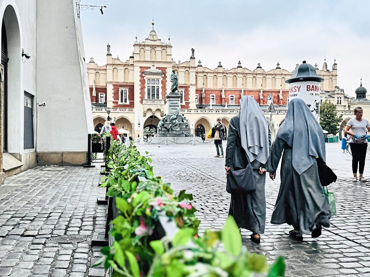 Cloth Hall is located in the Main Market Square at Old Town.