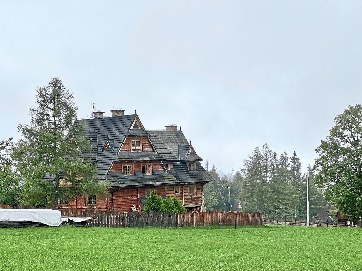 The unique wooden structures in Zakopane is a reflection of Goral tradition.