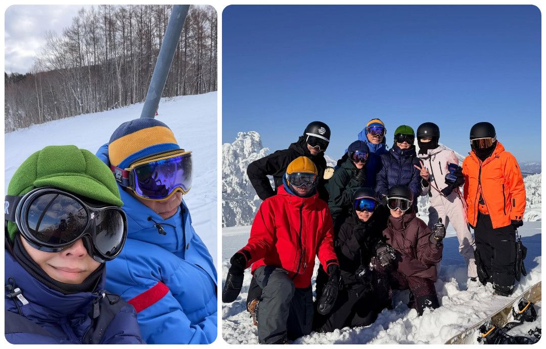Carina Lau, Tony Leung go on ski holiday with fellow celebs including Faye Wong and Shu Qi