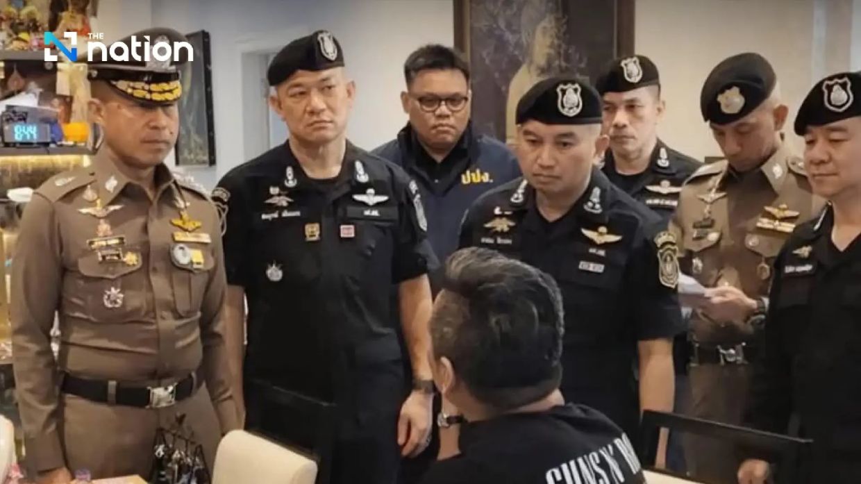 Thai Police raid “Black Mirror TKP” drug-laundering network at 22 sites; People’s Party swaps an MP candidate