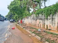 Kepong residents worry about stability of old retention wall