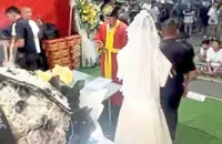 Couple forever united in afterlife