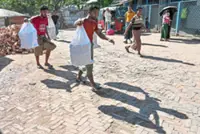 Refugees hope for path home