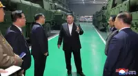 North Korea's Kim touts new rocket launchers that could target South