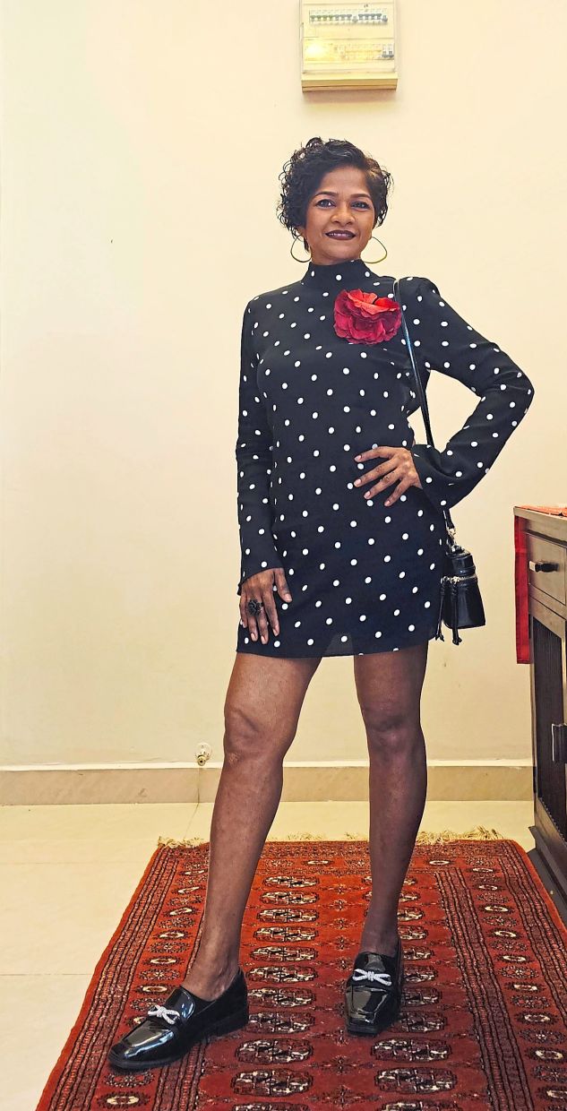 Rajena continues working by running her home-based bakery and event management business. — RAJENA MOOKAN