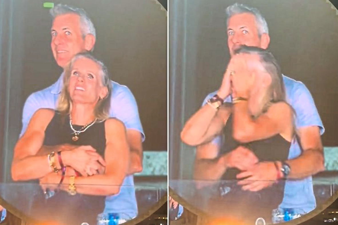 True to Rockwell’s 1983 hit, somebody’s always watching. — TikTok Screengrab 