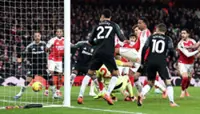 WRAPUP 1-Soccer-Arsenal thrash Villa 4-1 while Chelsea and Man Utd both held