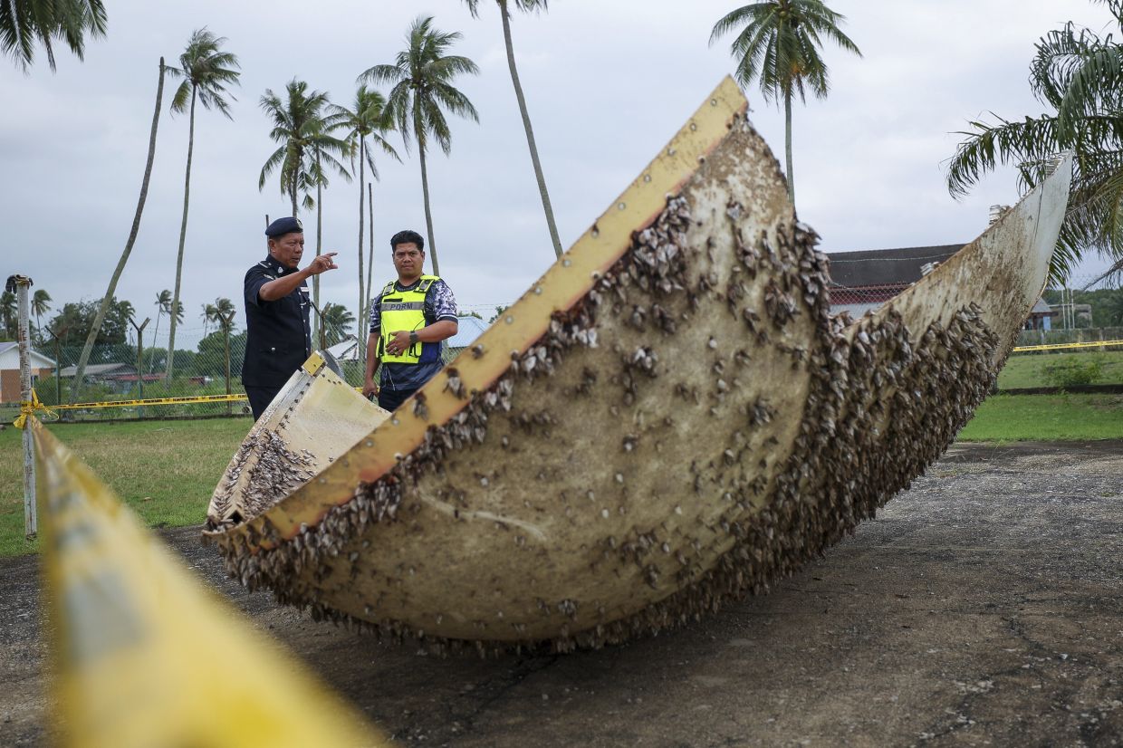 Suspected space debris found on Pekan beach