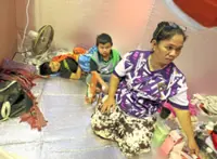 Kuching floods displace widow, two disabled kids