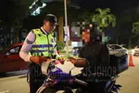 Over 9,000 summonses issued during year-end operations in Johor