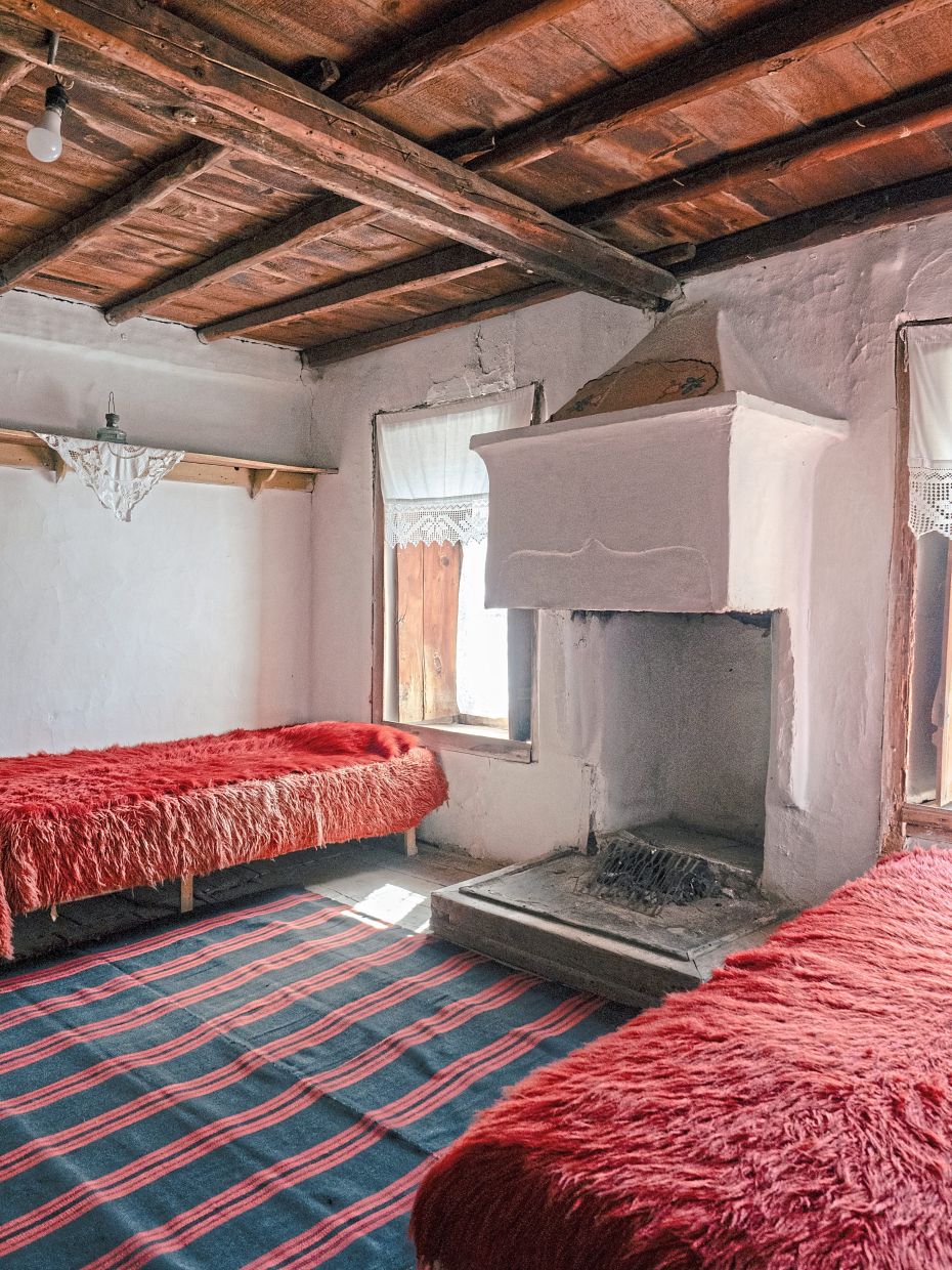 Inside the Skenduli House, an Ottoman-era mansion built more than 300 years ago, in Gjirokastra.