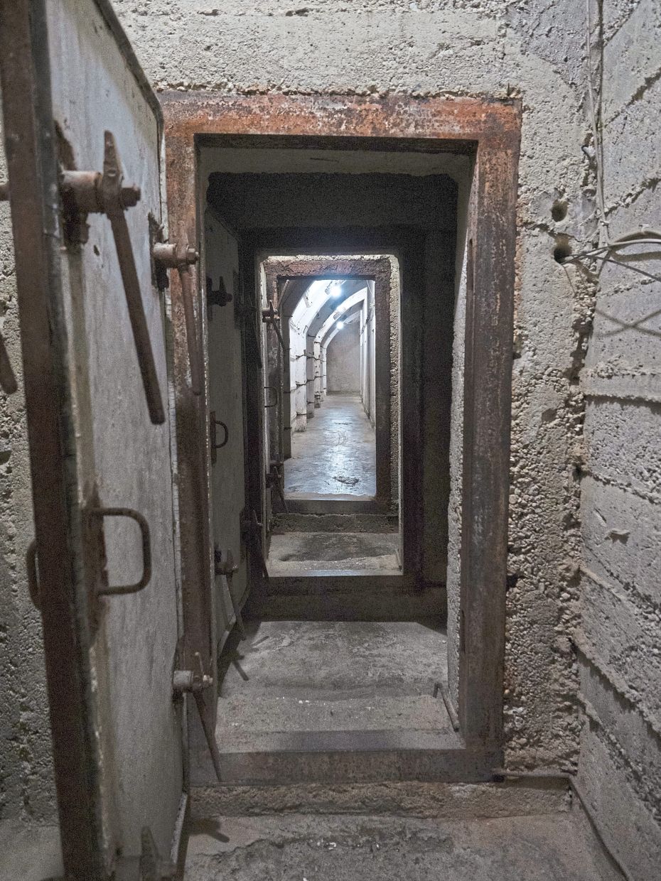 Inside the Cold War Tunnel in Gjirokastra.