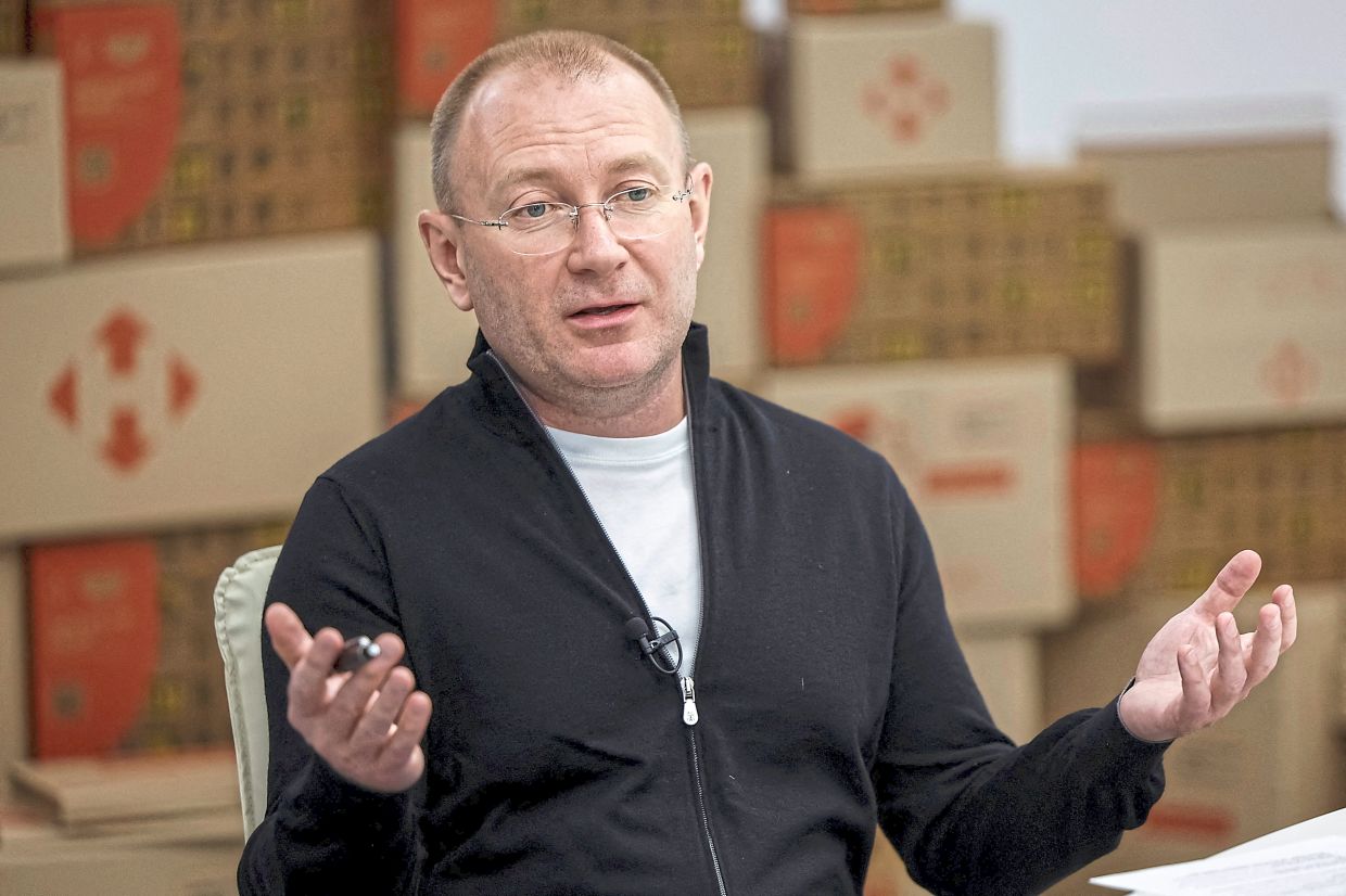 Klymov says the company expects double-digit growth this year despite Russia’s invasion. — Reuters