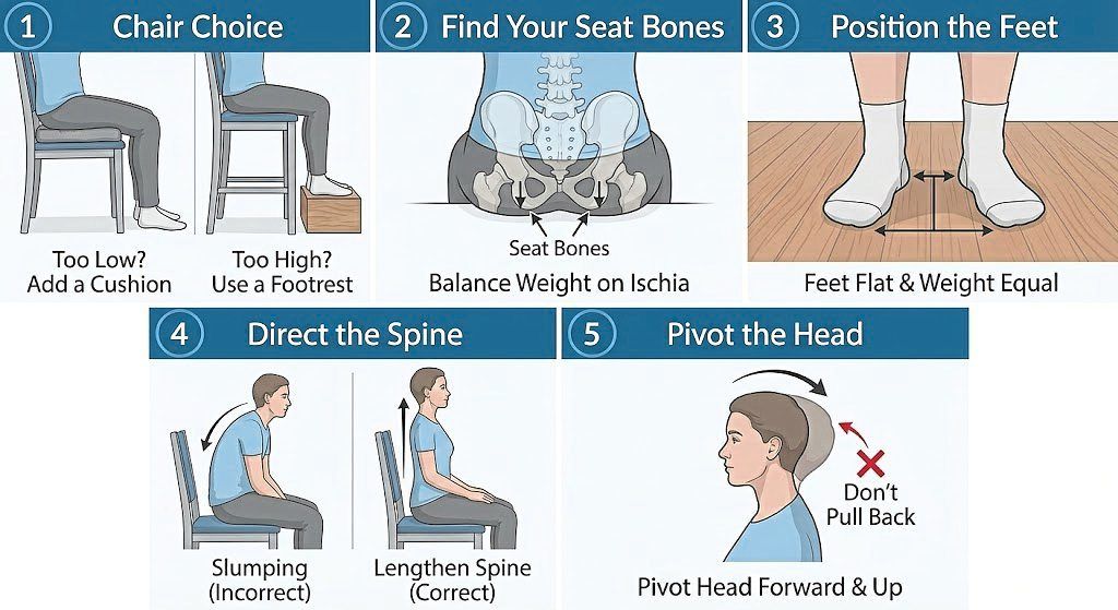 Relax into the right posture