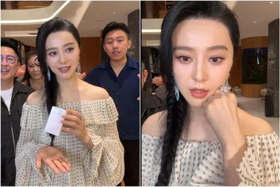 After her Melaka visit, China top actress Fan Bingbing appears on Singaporean live stream from Sunset Way home