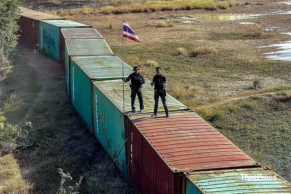 Containers, flags and barbed wire do not create borders in Cambodia: law does