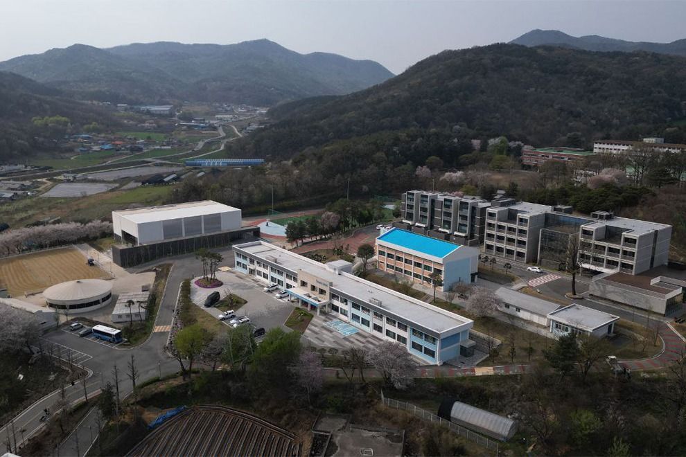 Buildings within the Dreamy School campus in South Korea. - Photo: Supplied