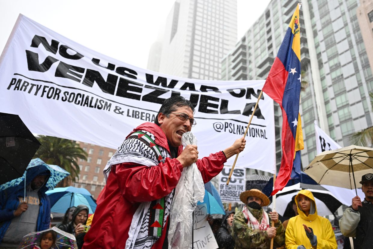 People around the world were also angered by the US attack on the sovereign state of Venezuela.