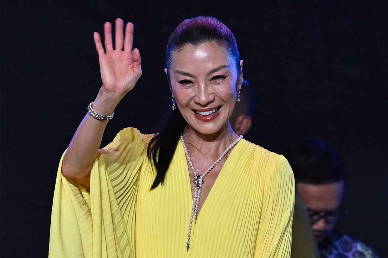 Michelle Yeoh likens KL's 'I Lite U' lights to cinema