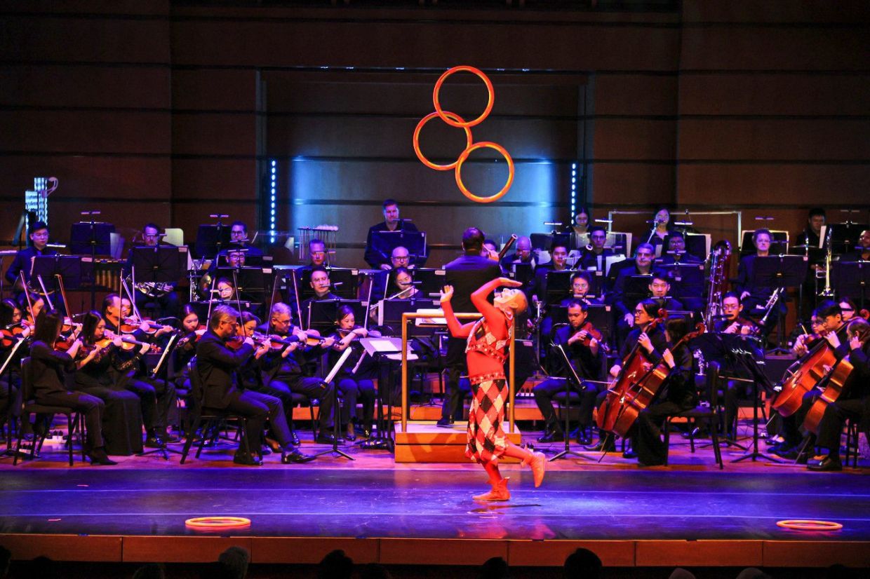 The 'Cirque De La Symphonie' concert series will see Tengku Irfan leading the MPO on stage on Jan 17. Photo: DFP