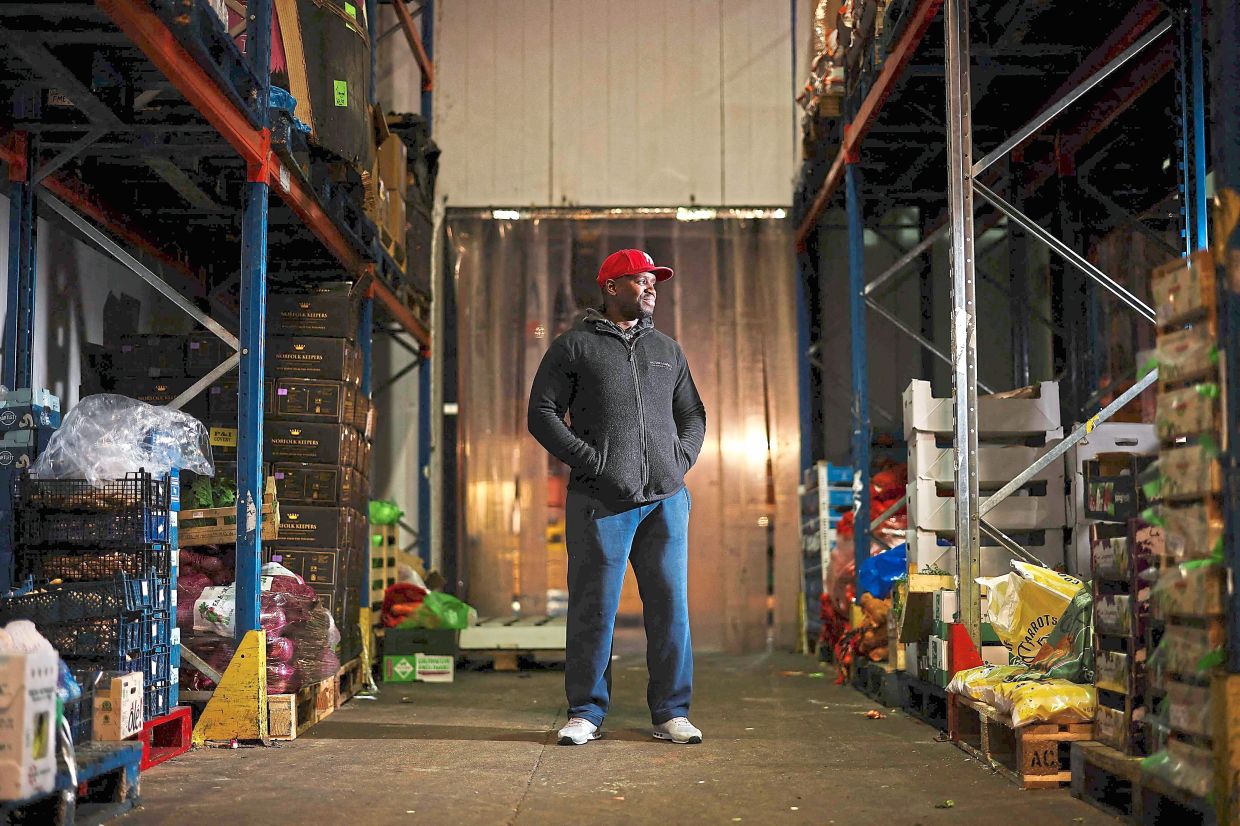 Cristovao is a warehouse worker at Natures Choice.