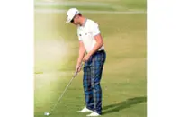 Hitting it low into the wind