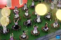 Trampoline fitness trending in Indonesia