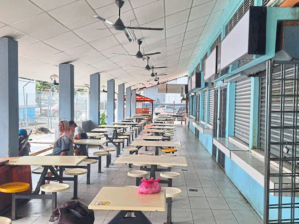 According to Yee, only 10 stalls are open at Pusat Penjaja Metro Prima in Kepong. — Courtesy photo