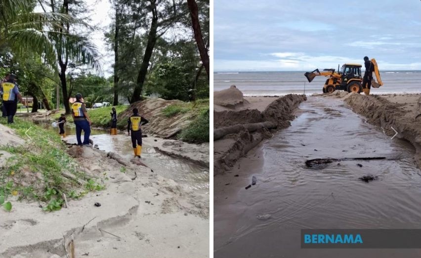 Labuan JKR carries out flood mitigation after heavy rains