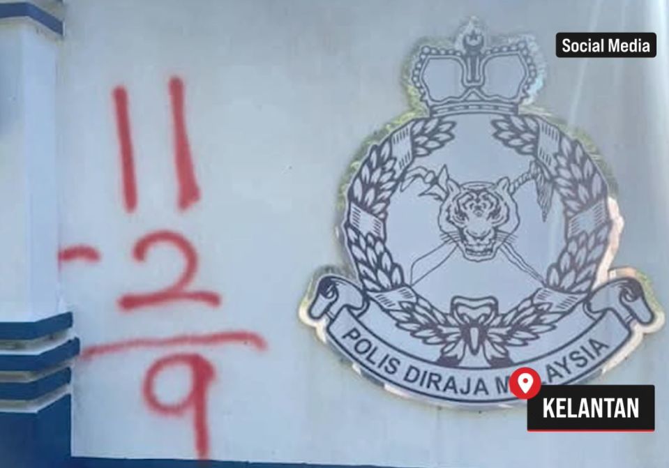 Kelantan cops looking for graffiti threat culprits
