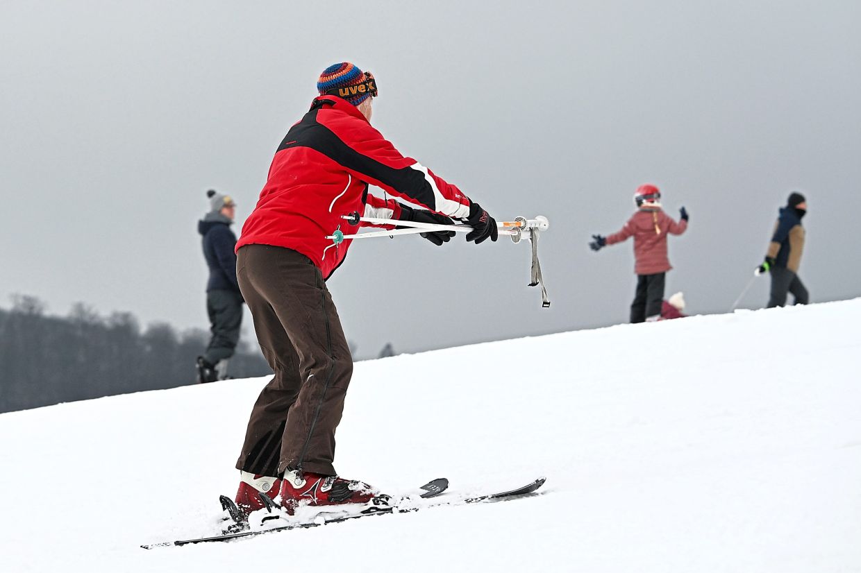 Learning to ski in one of Austria's highest skiable regions