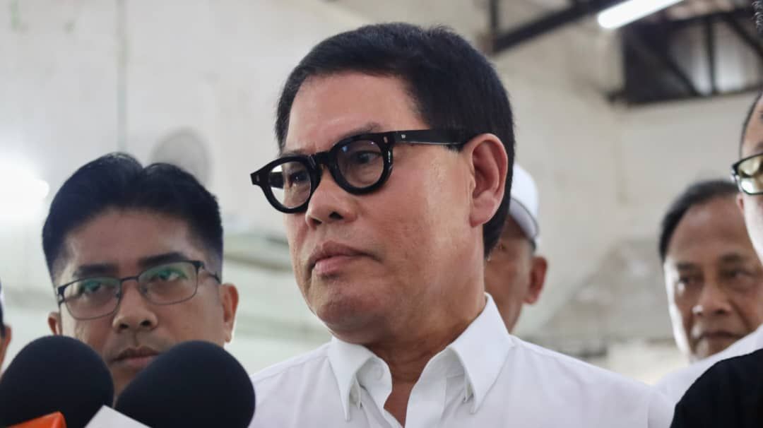 Datuk Saddi Abdul Rahman, Warisan’s candidate for the Kinabatangan parliamentary seat, at the party’s announcement in Kinabatangan.