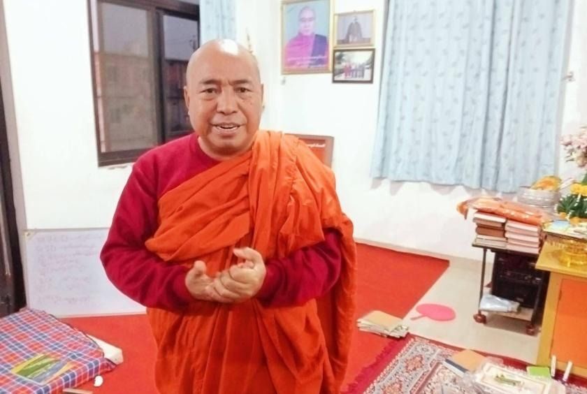 Monk freed after two-month detention by armed resistance group in Myanmar