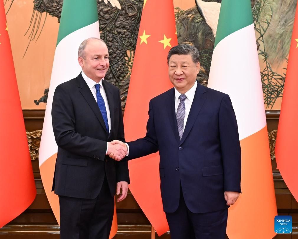 China seeks to enhance ties with Ireland to boost relations with EU