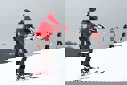 Learning to ski in one of Austria's highest skiable regions