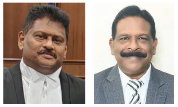 Eye on the crime: Shanmugamoorthy (left) and Thaiveegan say close monitoring and stronger measures are needed to curb the illegal metal trade.