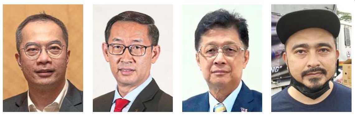 Industry experts: (From left) Ng, Koong, Chin and Norsyahrin.