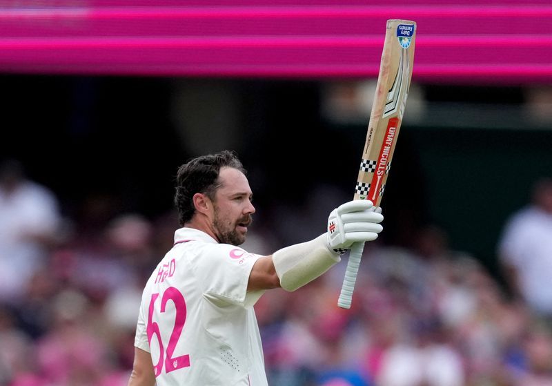 Cricket-Head century drives Australia to 281-3 in fifth Ashes test