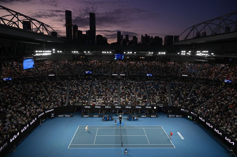 Tennis-Australian Open prize fund reaches record $75 million