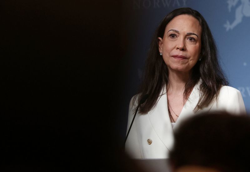 Venezuela's Machado says she hasn't spoken to Trump since October