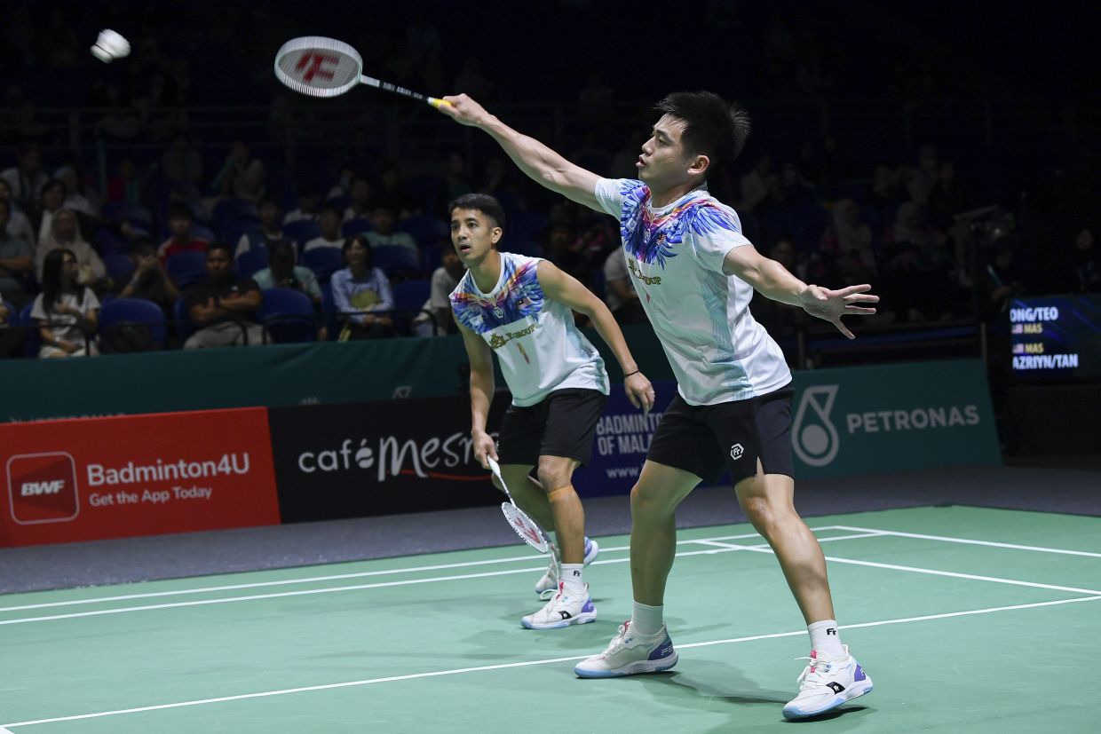 thestar.com.my - S. SAKTESH - Pros Azriyn-Wee Kiong continue to keep flag flying high