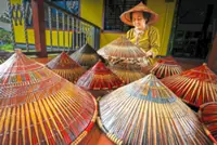 From sun shield to symbol