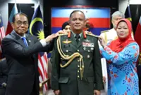 Jen Azhan formally made 31st Army Chief in rank insignia ceremony
