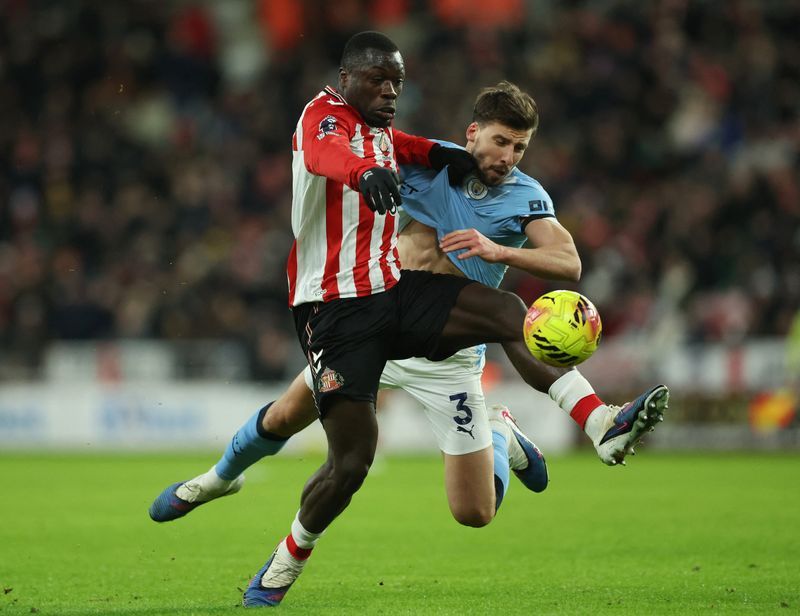 Soccer-Man City suffer defensive blow as Dias ruled out for weeks, Gvardiol sidelined long term