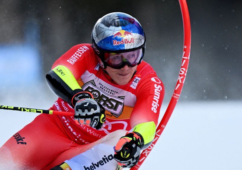 Olympics-Generational talent Odermatt bids to cement legacy with downhill gold