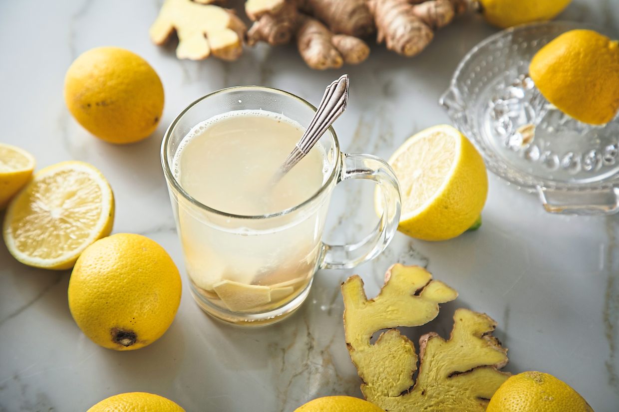 Ingredients such as ginger are said to make life difficult for viruses and bacteria, while lemon makes vitamin C effervescent tablets unnecessary.