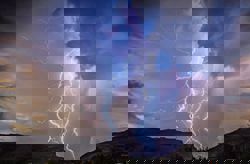 Warning of thunderstorms, heavy rain and strong winds in seven states until 7pm on Jan 7