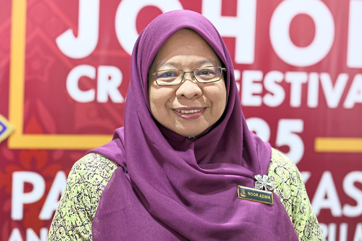 Noor Azima says the fair helps to promote Malaysian identity through handicrafts. 