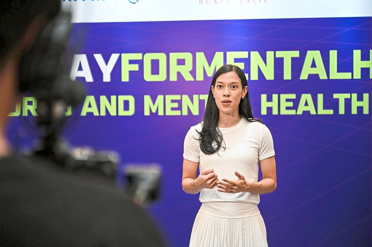 Leaders themselves must be in a good place mentally in order to be able to effectively guide those they’re looking after, Nicol says, stressing that leadership begins with self-care. Photo: Nicol David Organisation